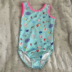 Destira gymnastics leotard, size medium